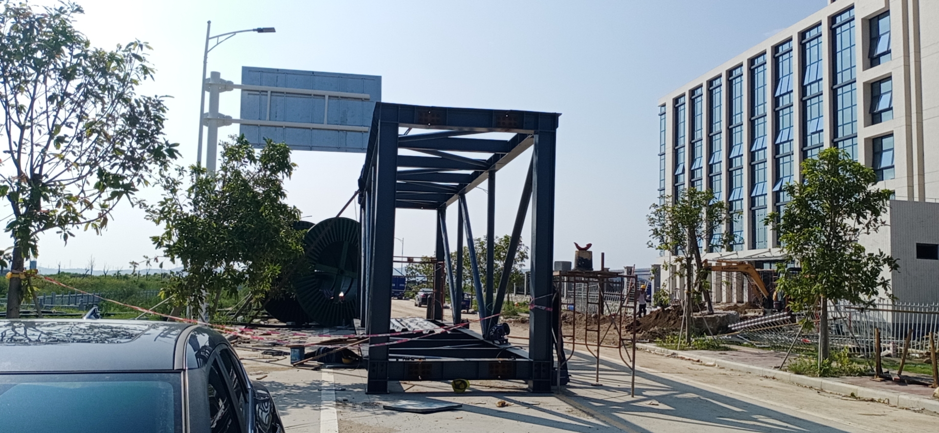 钢结构通廊设计