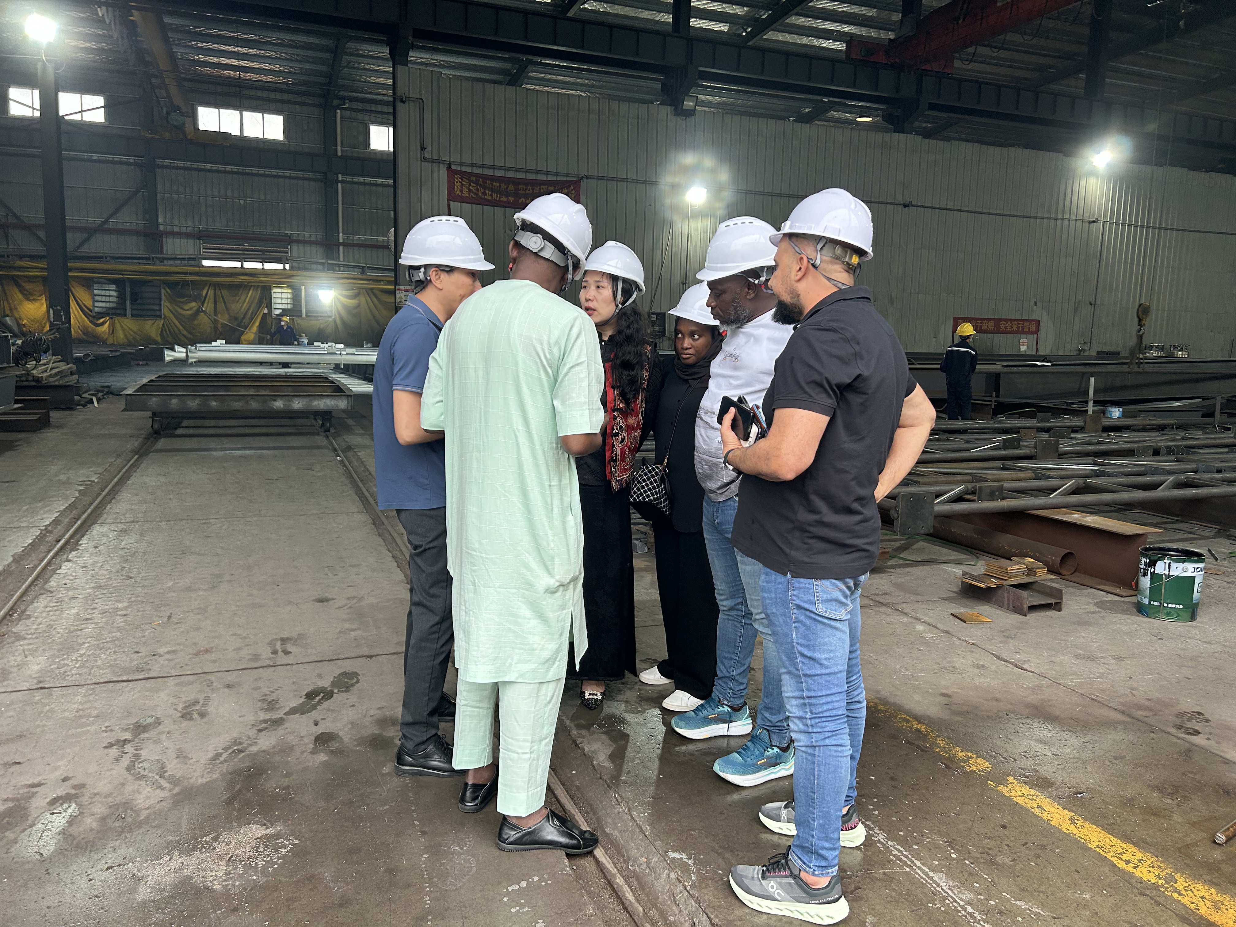 肯尼亚项目代表团参观贵司工厂(图2)