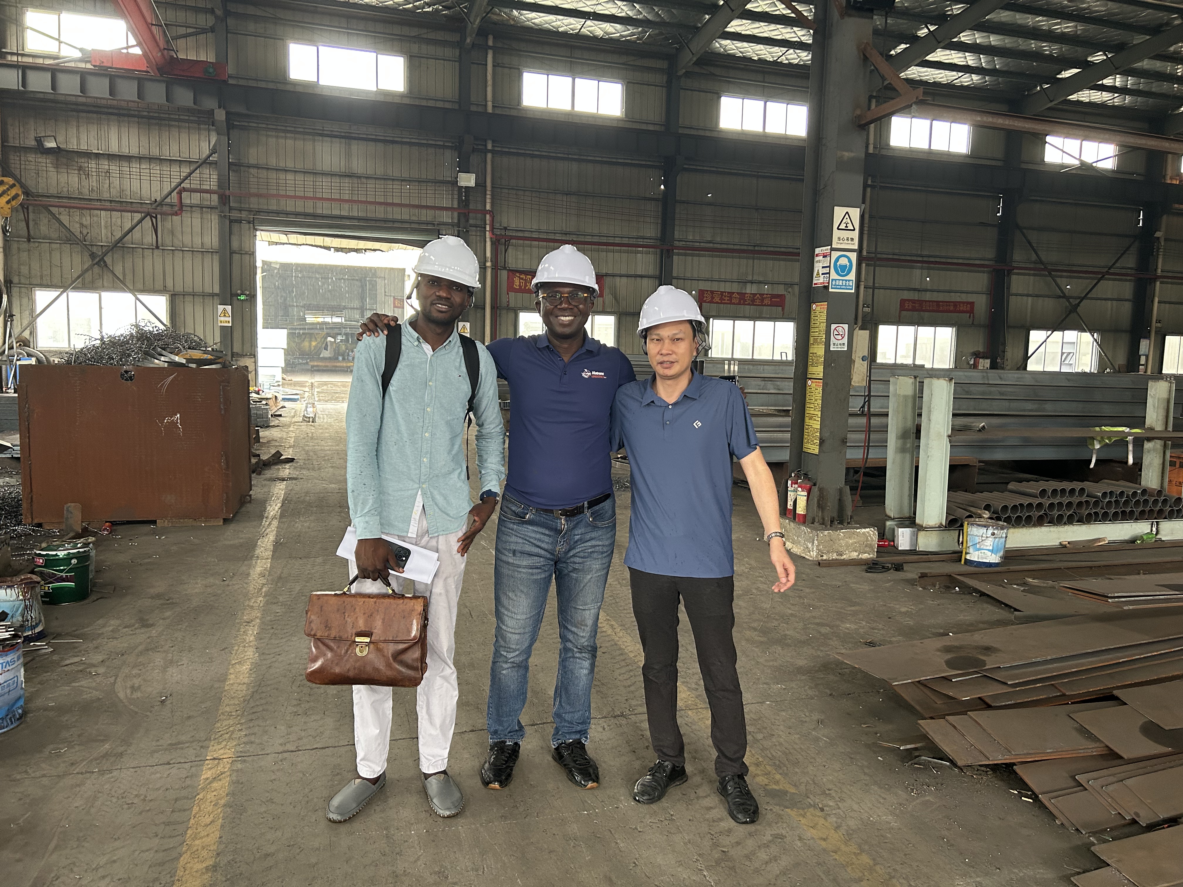 肯尼亚项目代表团参观贵司工厂(图3)